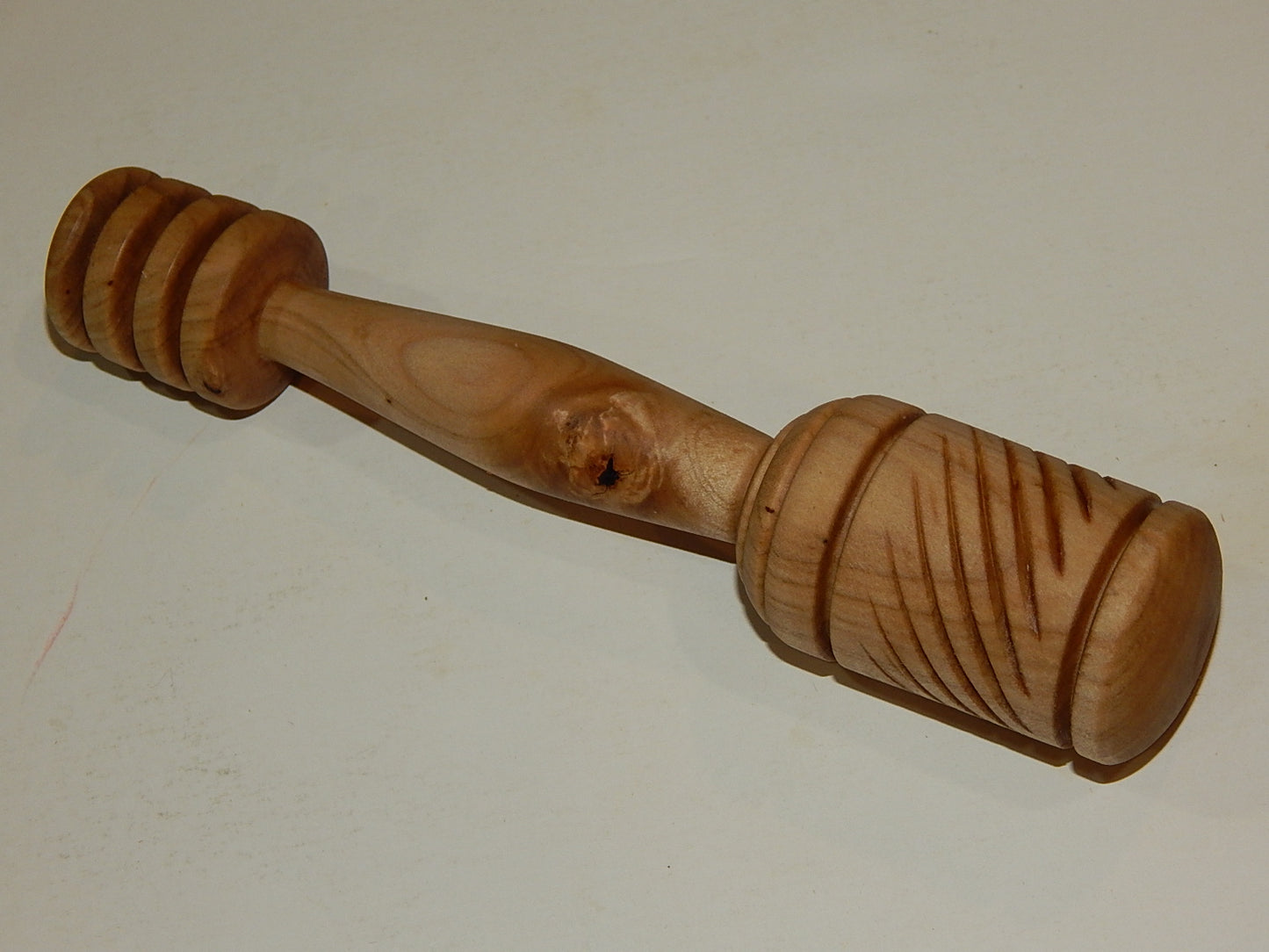 Honey Dipper Handmade Artisan Crafted Lathe Turned Maple 6.5"