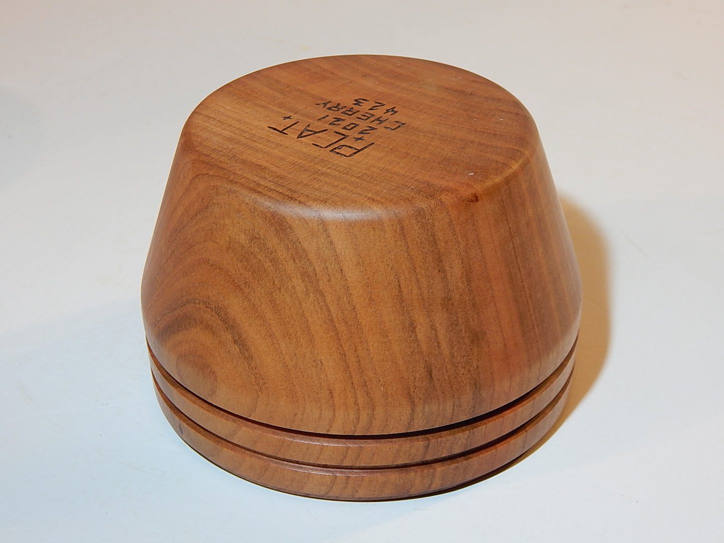 Wild Cherry Bowl with Lid, Handmade Lathe Turned Box, Artisan Crafted