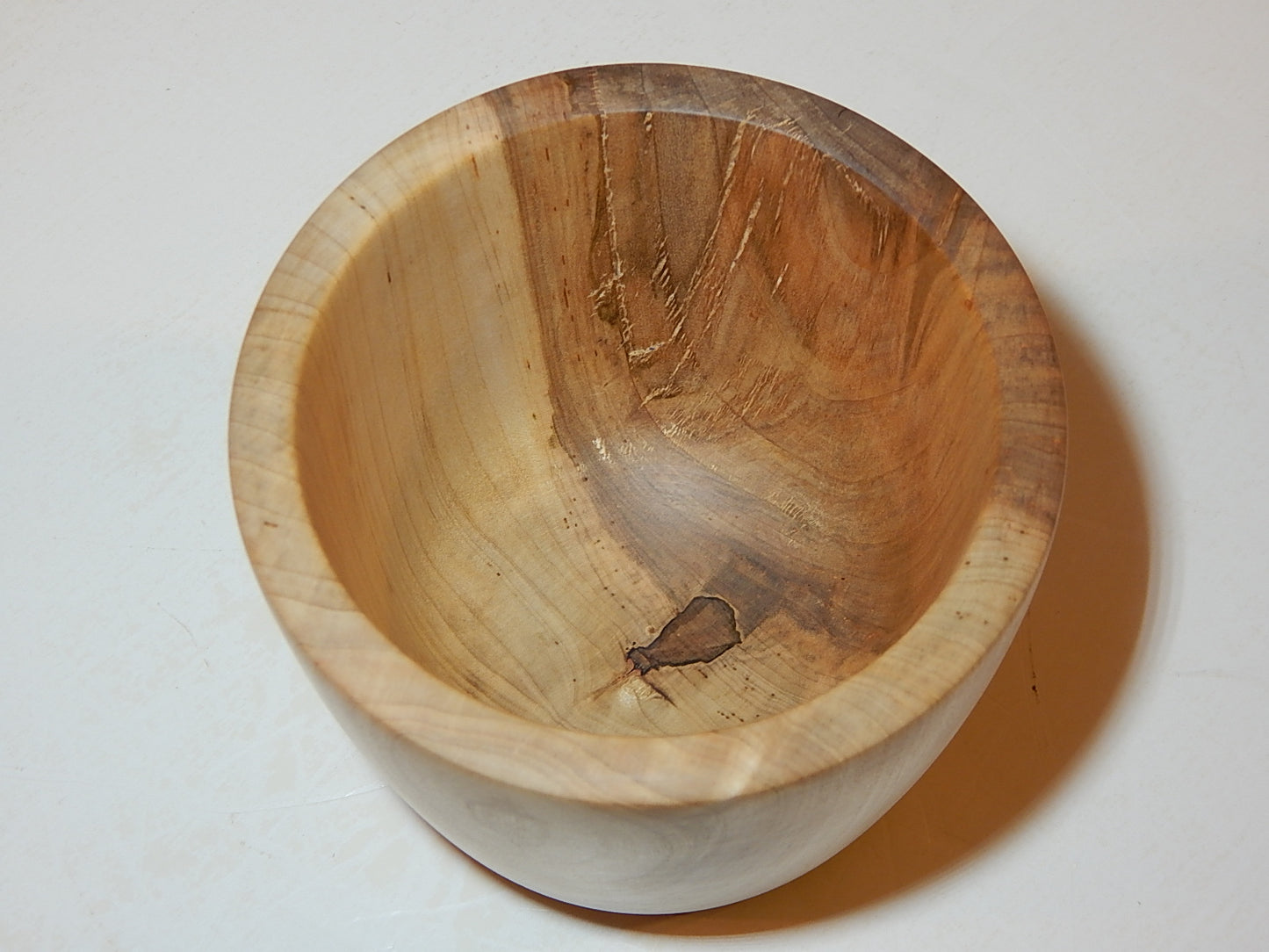 Maple Bowl with Lid, Handmade Lathe Turned Box, Artisan Crafted