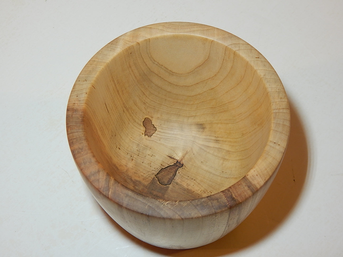 Maple Bowl with Lid, Handmade Lathe Turned Box, Artisan Crafted