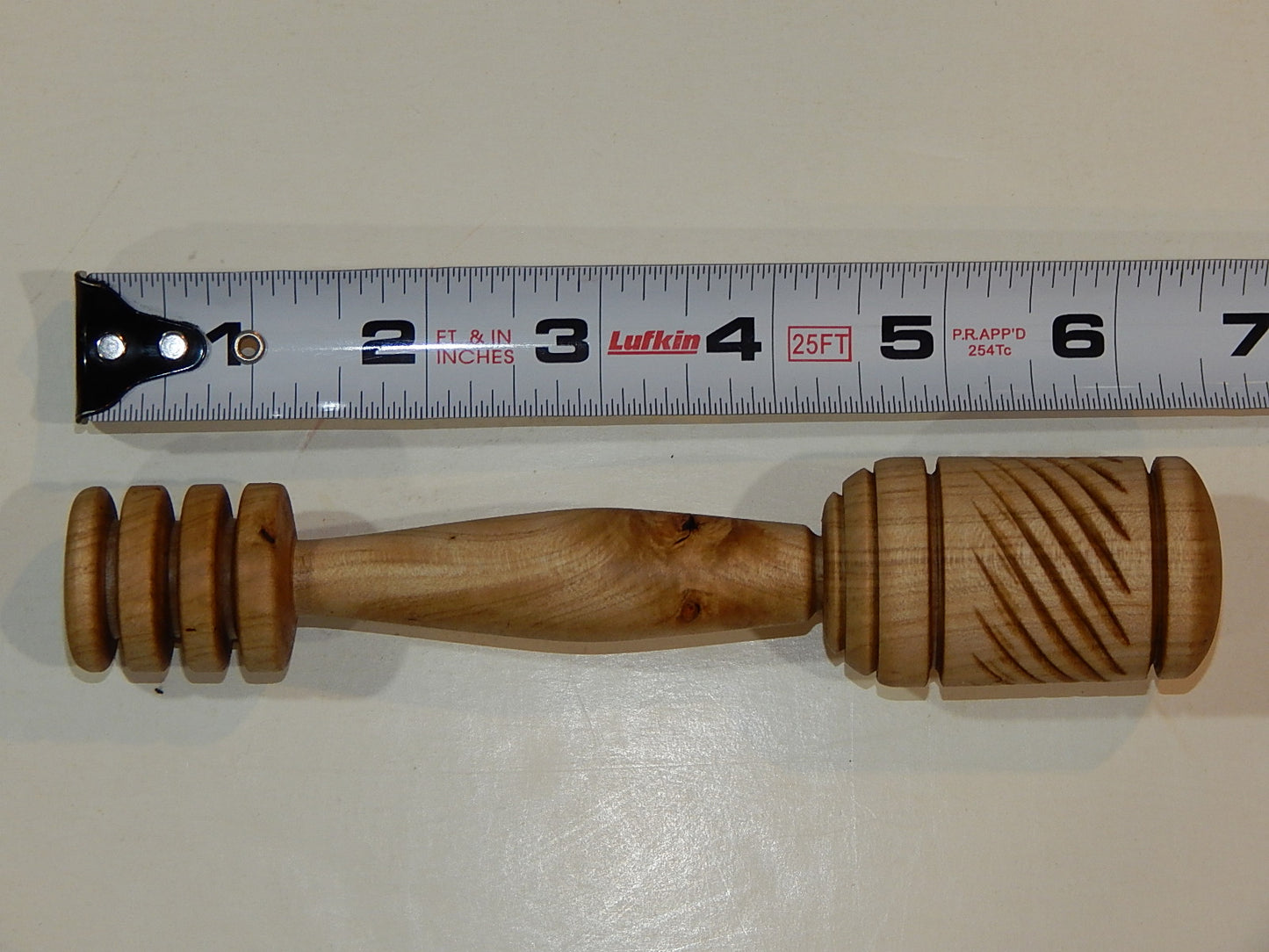 Honey Dipper Handmade Artisan Crafted Lathe Turned Maple 6.5"