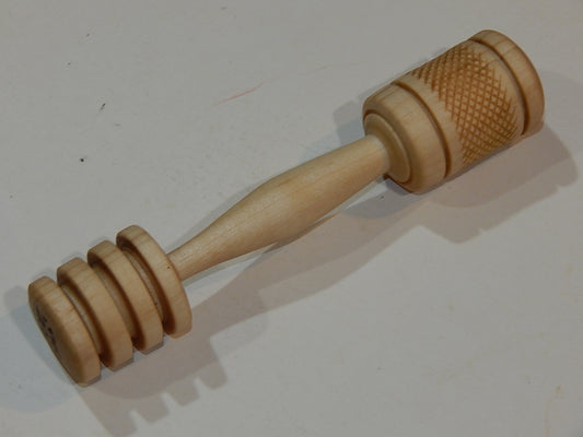 Honey Dipper Handmade Artisan Crafted Lathe Turned Maple 5.75"