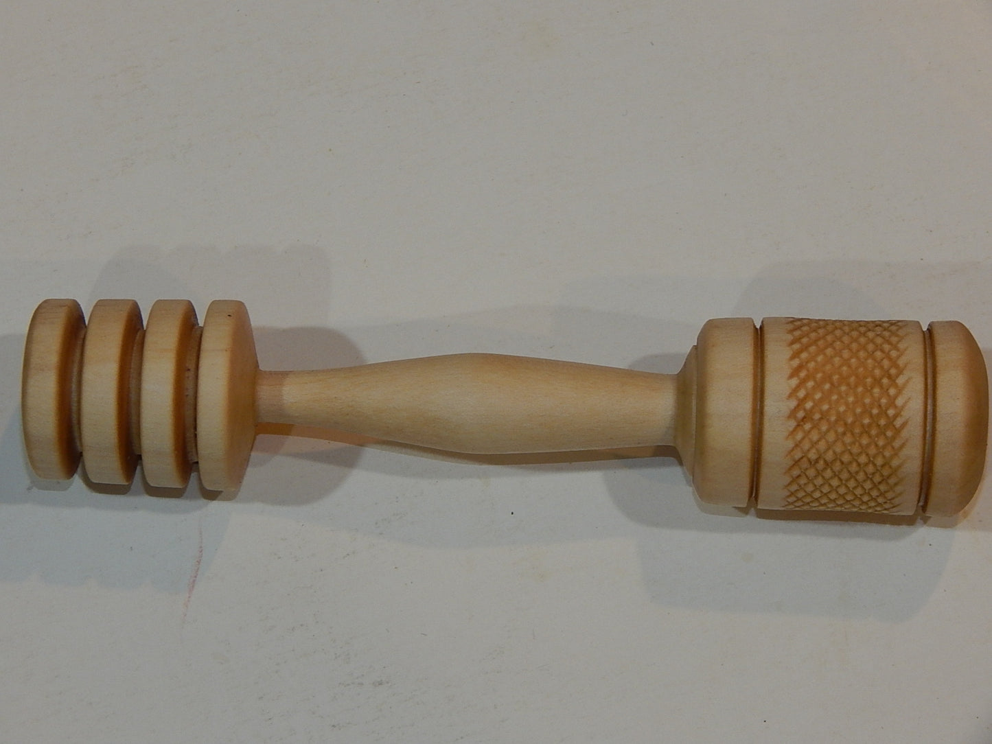 Honey Dipper Handmade Artisan Crafted Lathe Turned Maple 5.75"