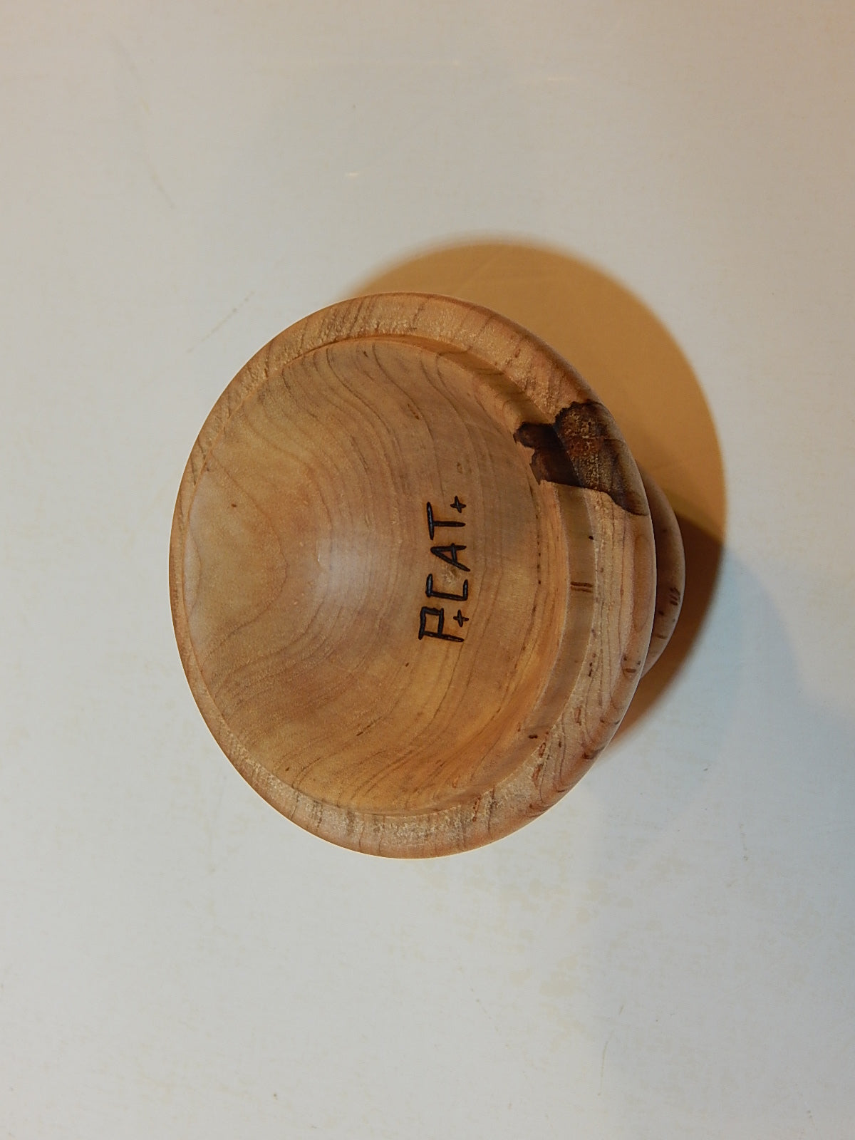 Maple Bowl with Lid, Handmade Lathe Turned Box, Artisan Crafted