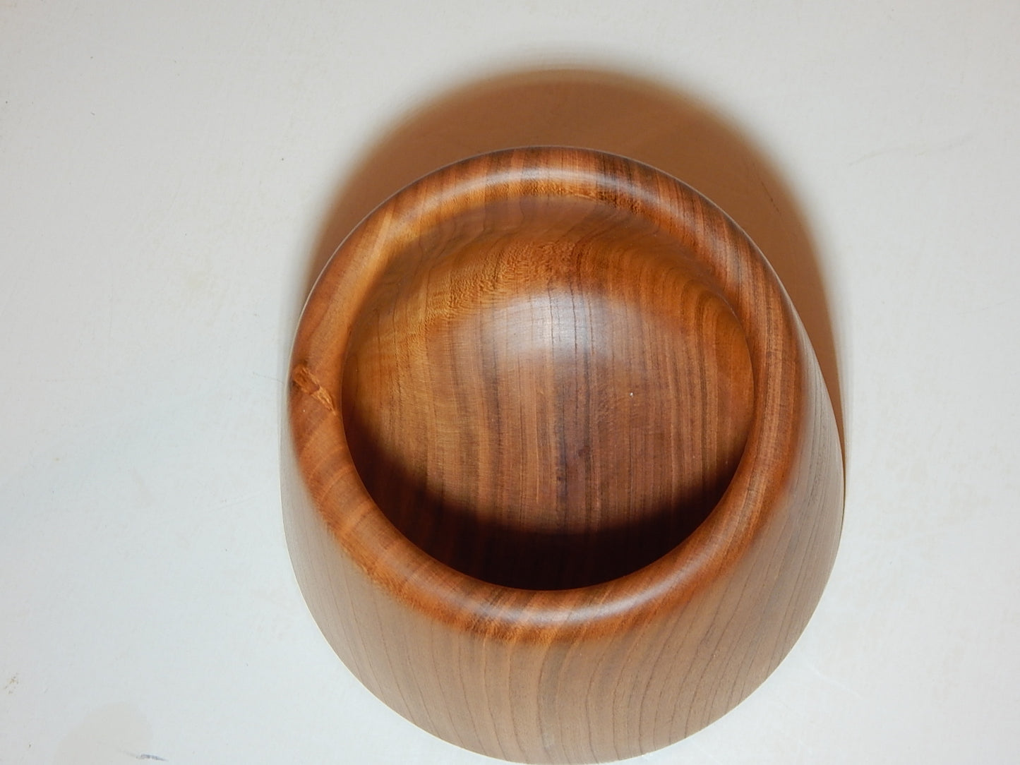 Wild Cherry Bowl, Handmade Lathe Turned, Artisan Crafted