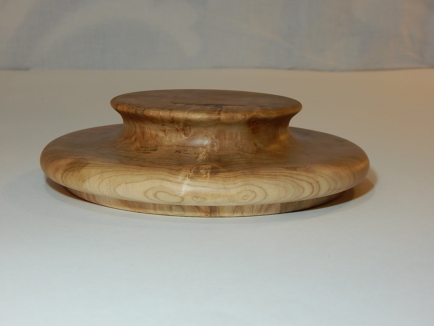 Maple Bowl with Lid, Handmade Lathe Turned Box, Artisan Crafted