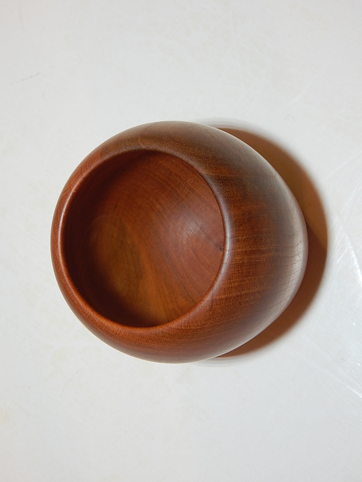 Wild Cherry Bowl, Handmade Lathe Turned, Artisan Crafted