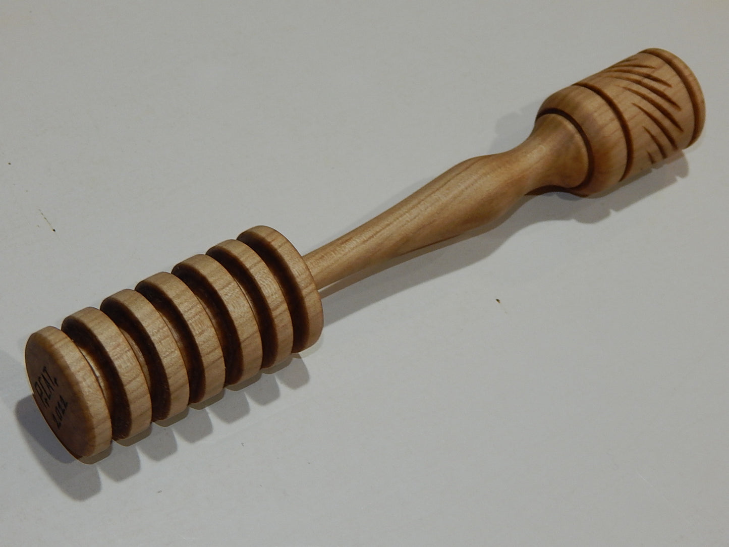 Super-Sized Honey Dipper For The Honey Lover Handmade Artisan Crafted 7 7/8" Lathe Turned Maple