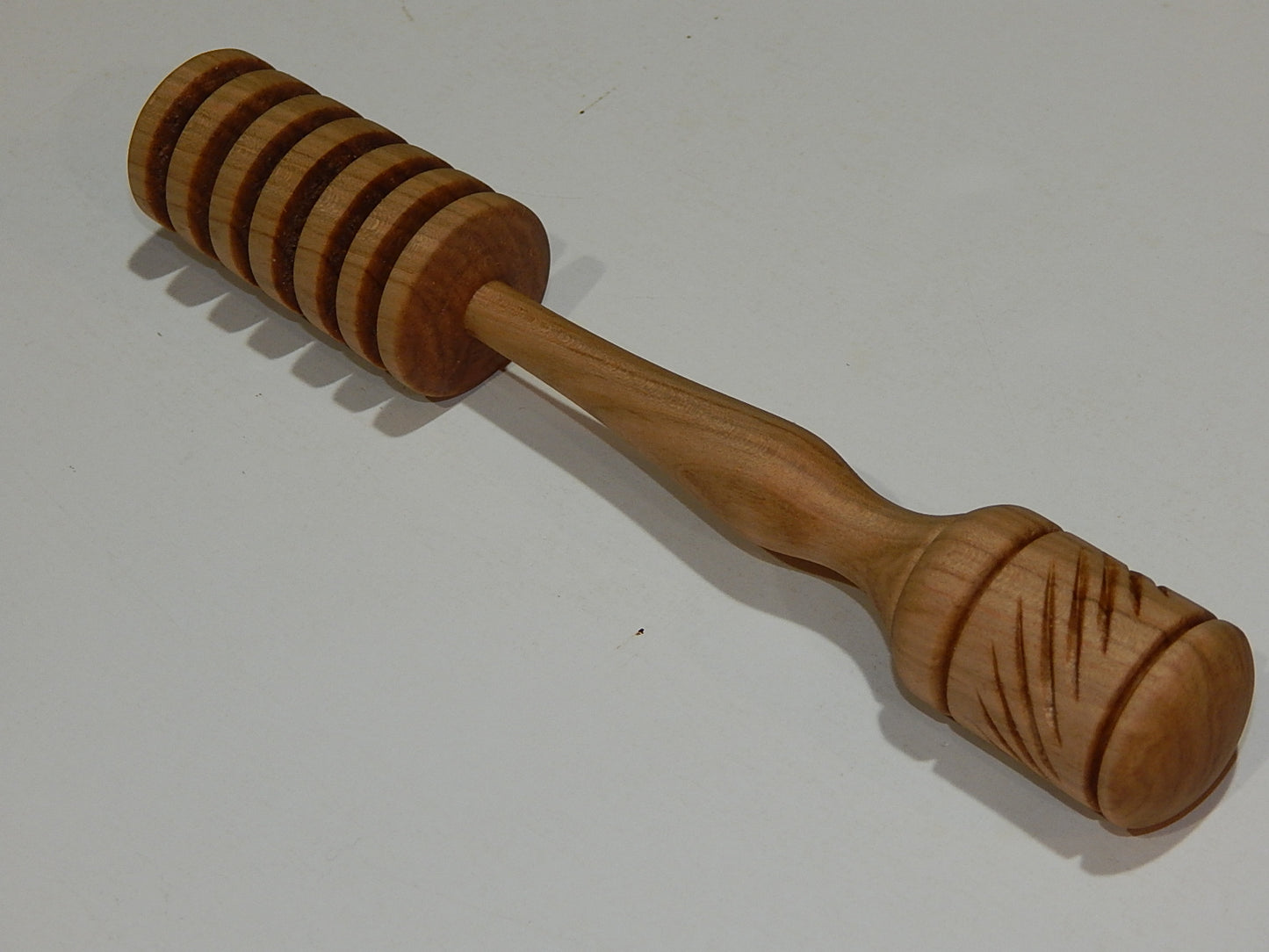 Super-Sized Honey Dipper For The Honey Lover Handmade Artisan Crafted 7 7/8" Lathe Turned Maple