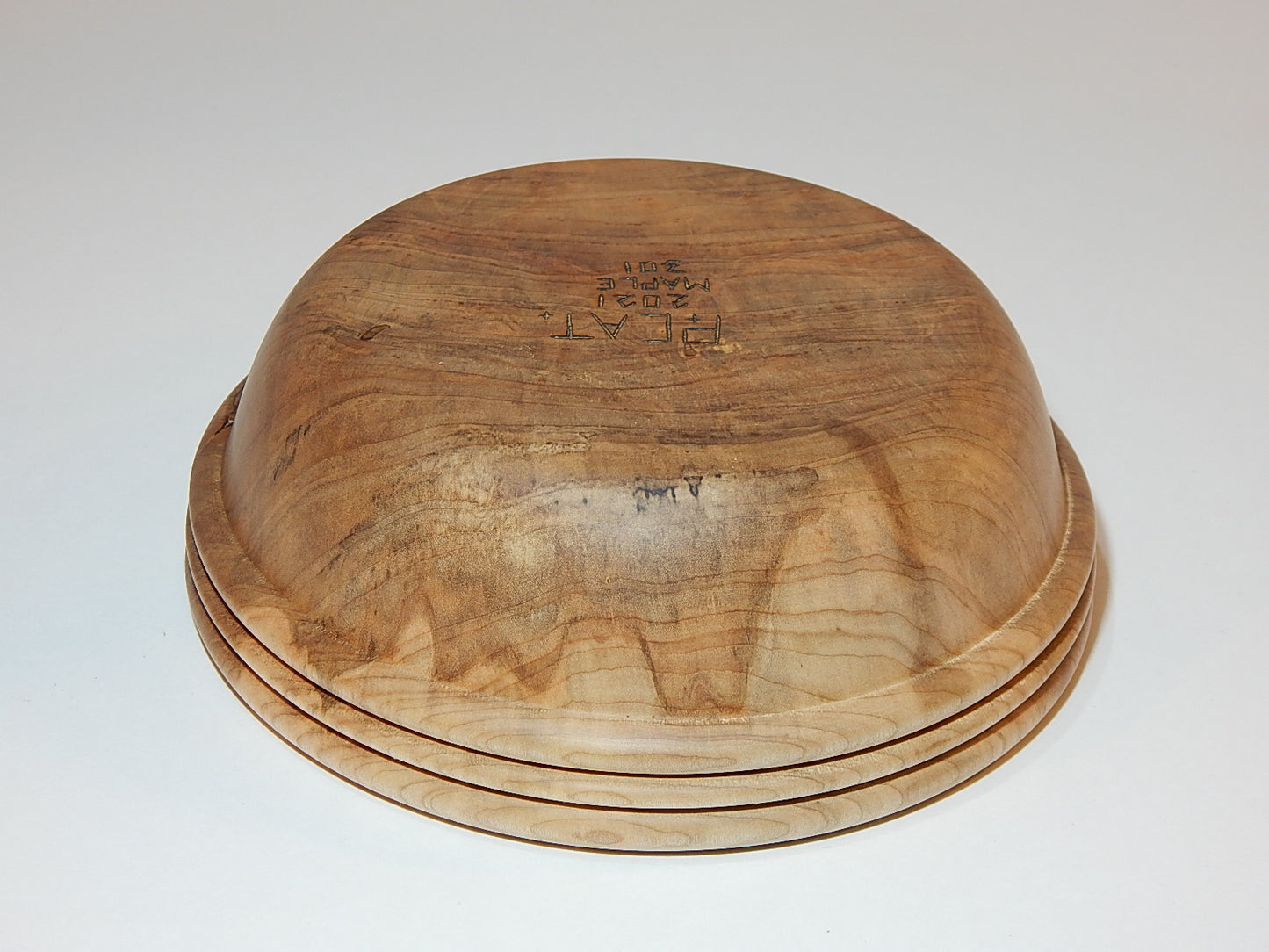 Maple Bowl with Lid, Handmade Lathe Turned Box, Artisan Crafted