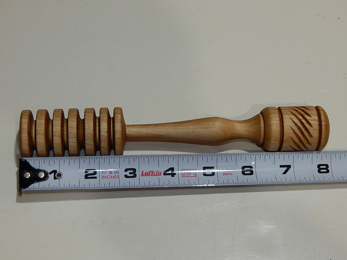 Super-Sized Honey Dipper For The Honey Lover Handmade Artisan Crafted 7 7/8" Lathe Turned Maple