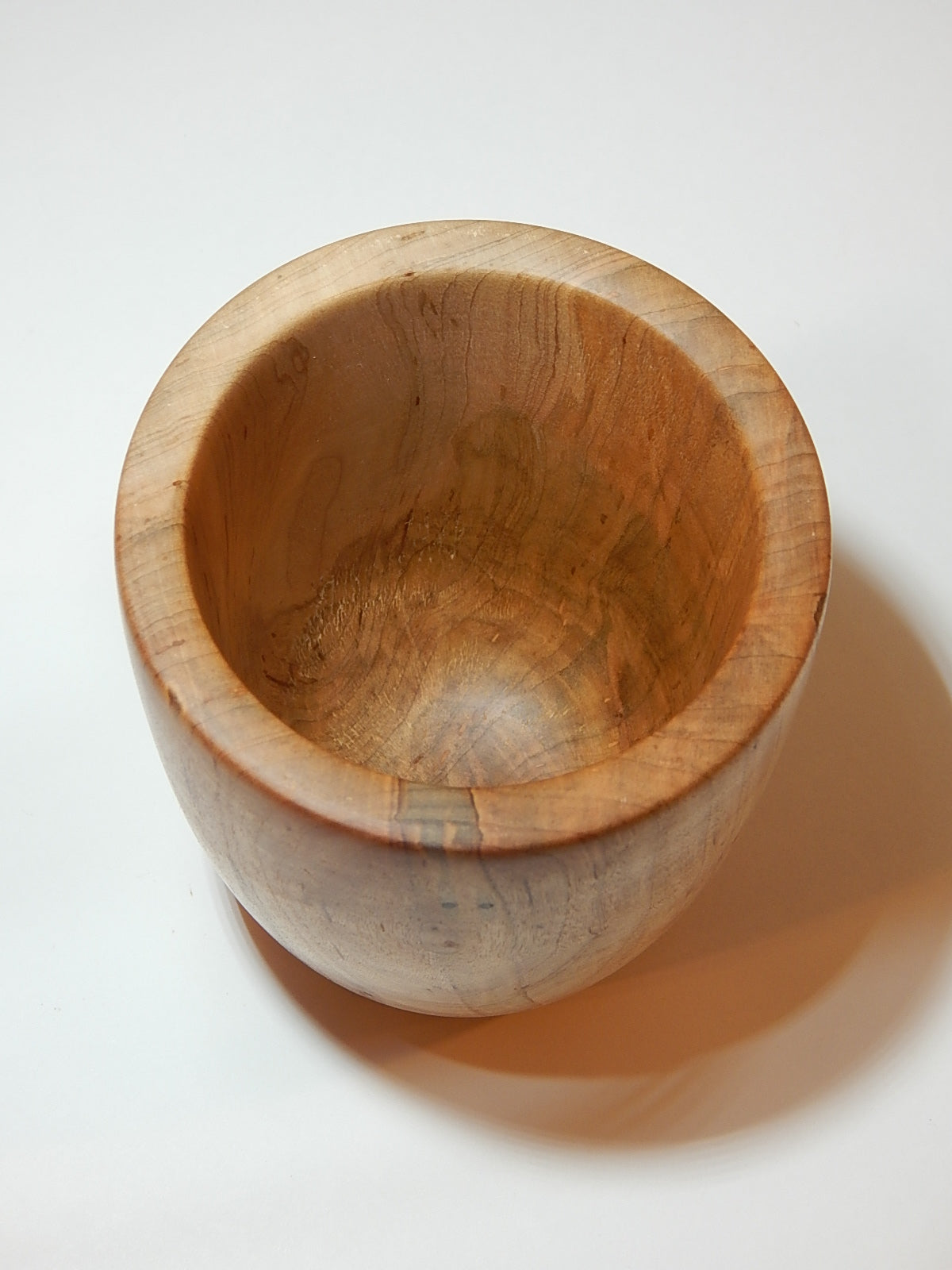 Maple Bowl with Lid, Handmade Lathe Turned Box, Artisan Crafted