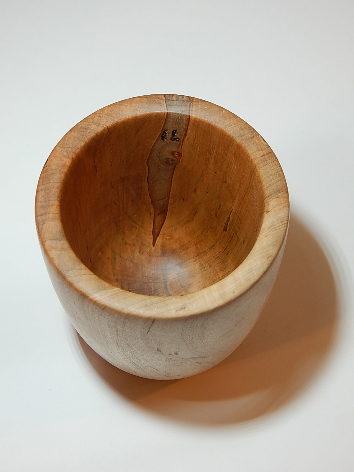 Maple Bowl with Lid, Handmade Lathe Turned Box, Artisan Crafted