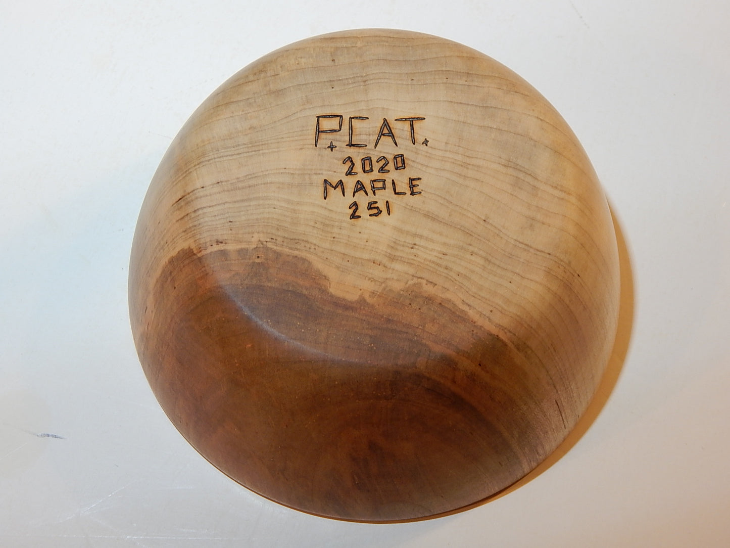 Maple Bowl with Lid, Handmade Lathe Turned Box, Artisan Crafted