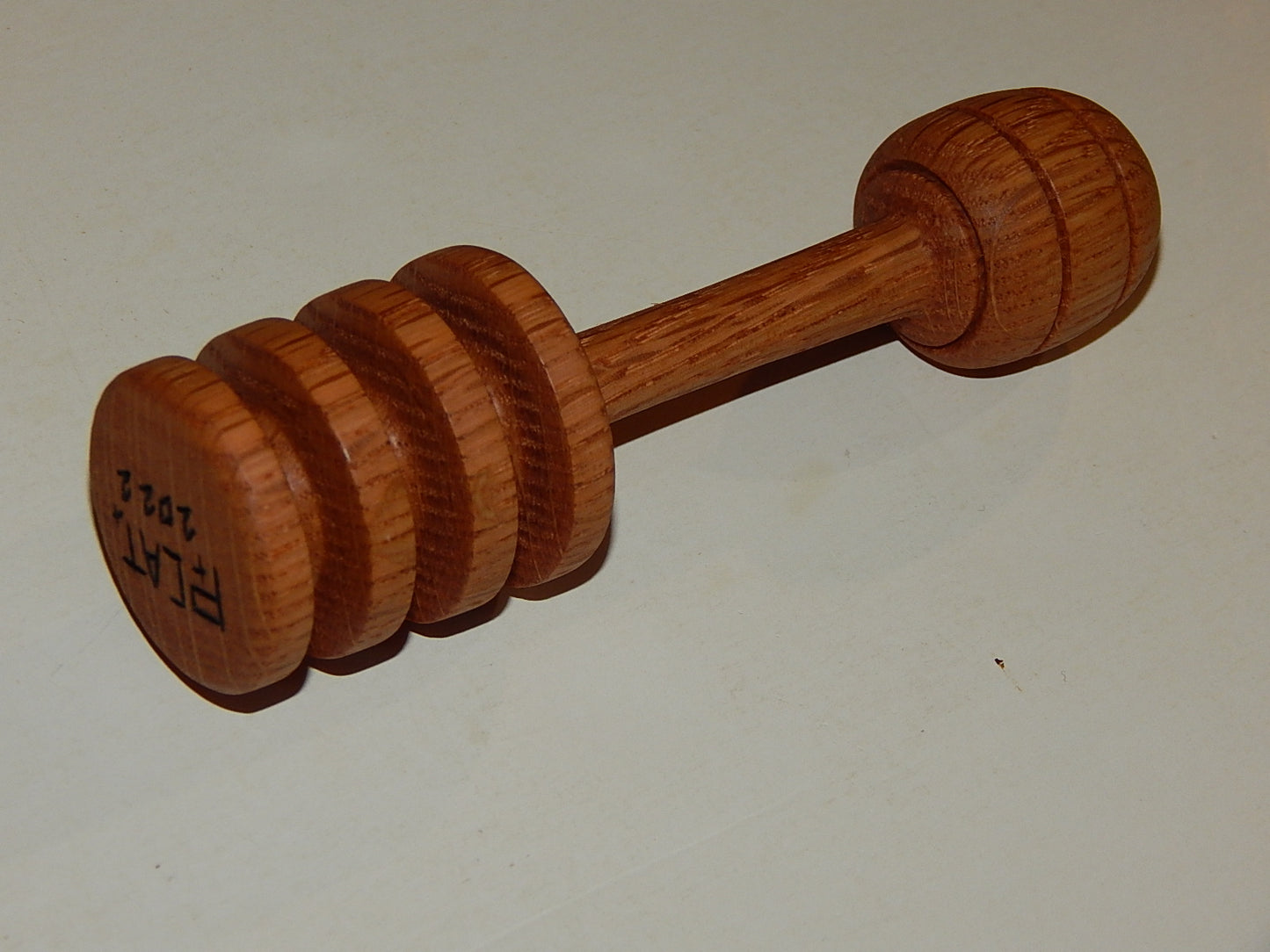 Super-Sized Honey Dipper For The Honey Lover Handmade Artisan Crafted 5 1/8" Lathe Turned Oak