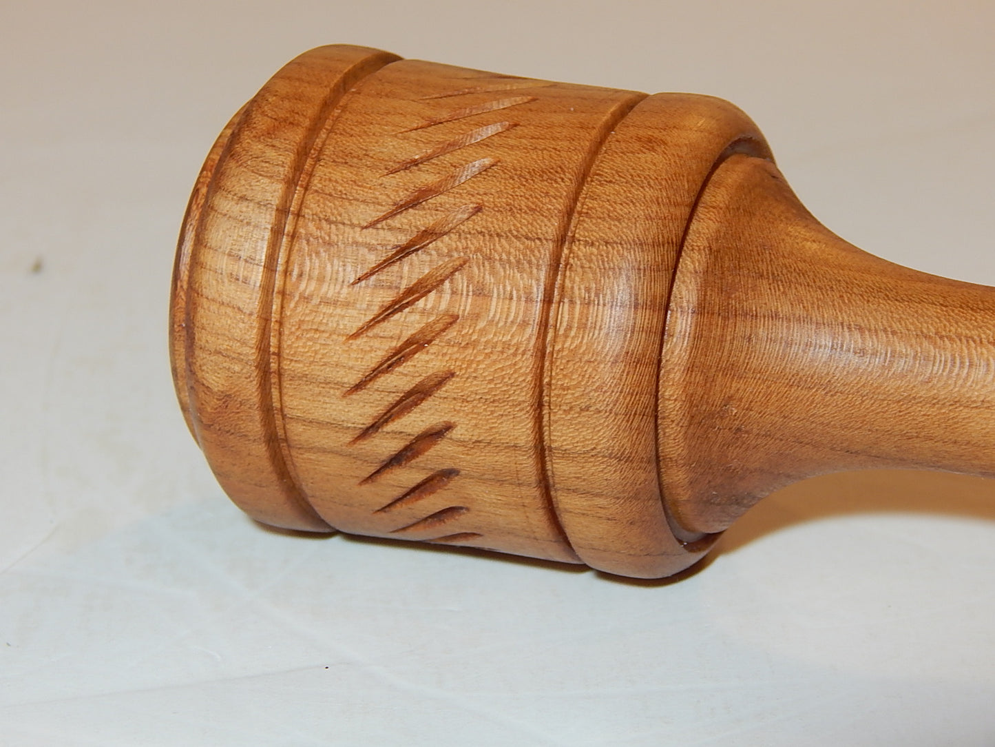 WILD CHERRY MORTAR AND PESTLE HANDMADE LATHE TURNED ARTISAN CRAFTED