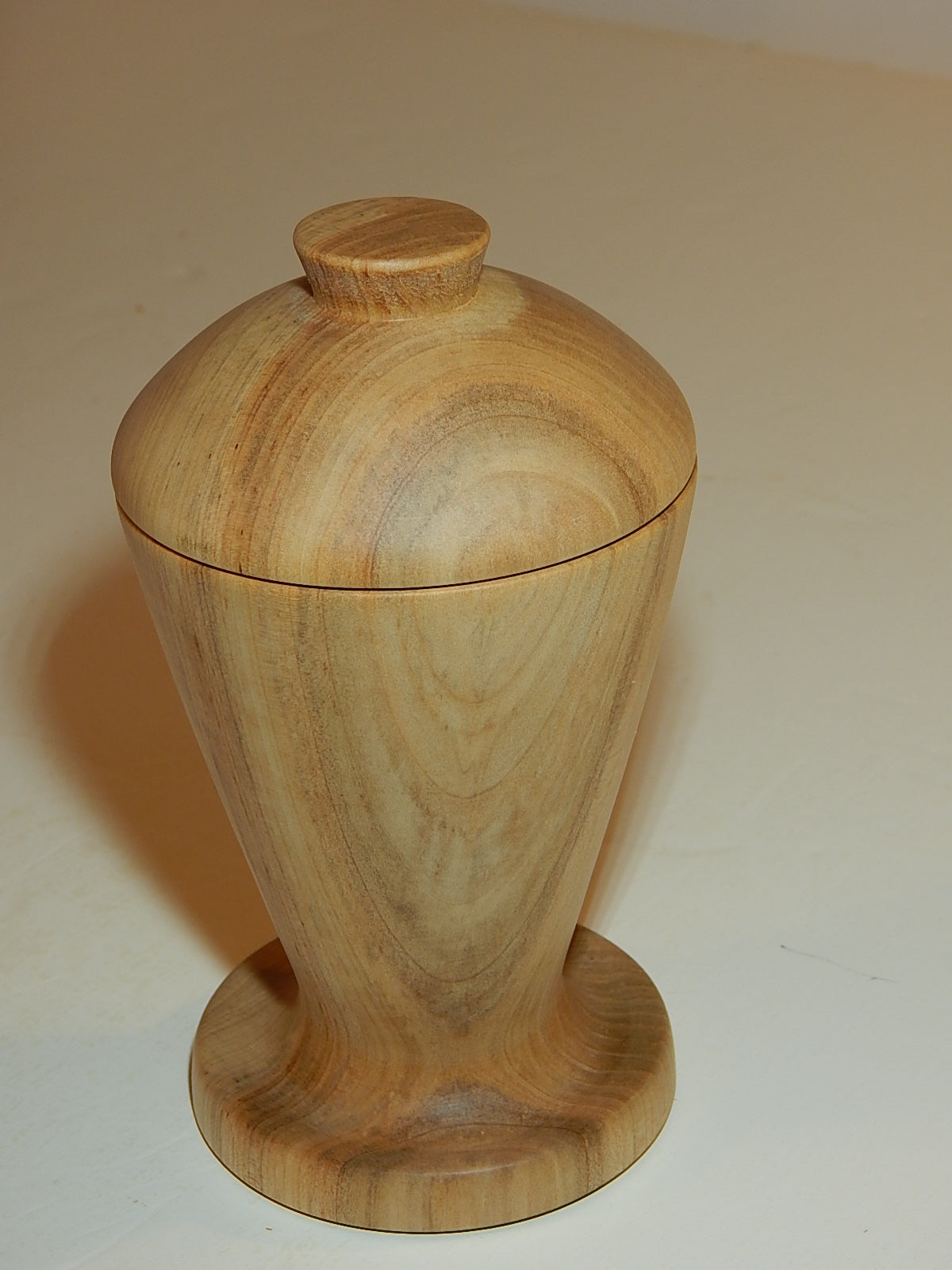 Maple Bowl with Lid, Handmade Lathe Turned Box, Artisan Crafted