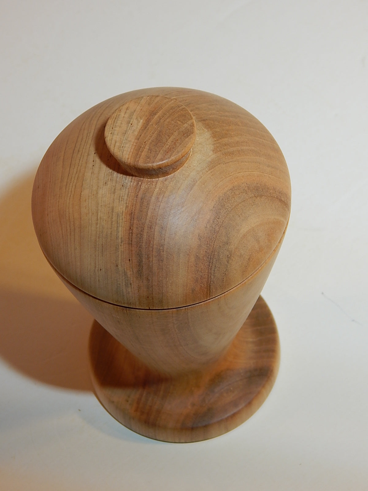 Maple Bowl with Lid, Handmade Lathe Turned Box, Artisan Crafted