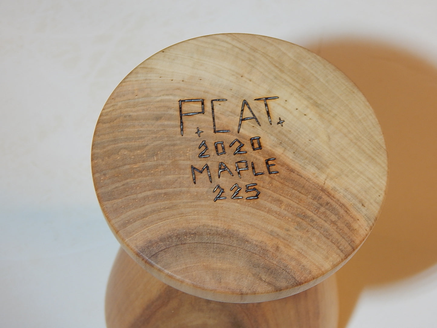 Maple Bowl with Lid, Handmade Lathe Turned Box, Artisan Crafted